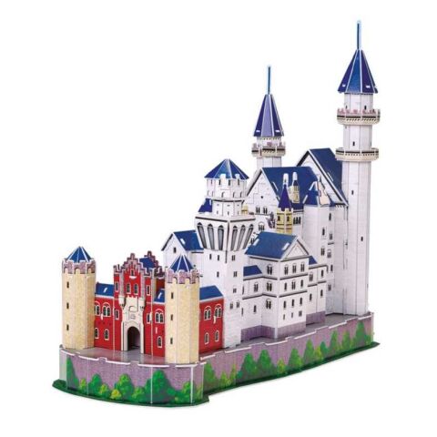 Small Foot Třívrstvé pěnové 3D puzzle  Zámek Neuschwanstein